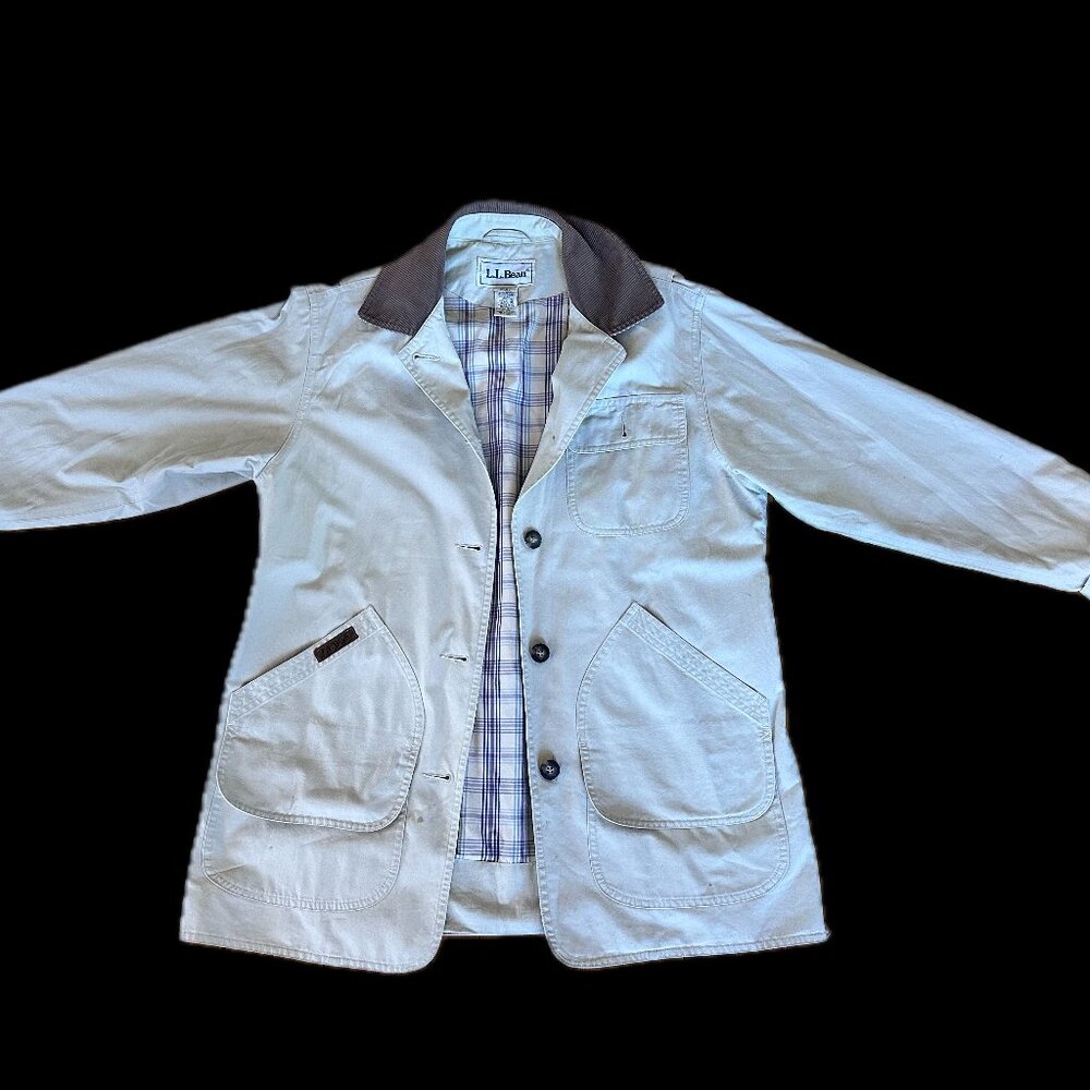 Vintage L.L. Bean Women's Beige Trench Coat